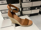 15 Pairs of Dolce Vita Women’s Wedge Sandals “NOOR” Tan Leather All New in Box  $160 + Shipping