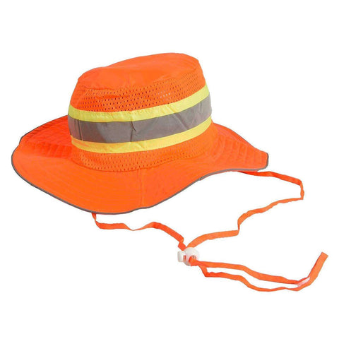 Ironwear 1271-O Booney Reflective Safety Hats with Adjustable Neck Strap LG/XL Orange Brand New In Master Cases 600 PCS  $570 - overstock-suncoastliquidators